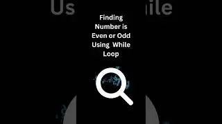 finding Even or Odd numbers