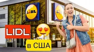 ПОЛНАЯ тележка продуктов🥳/Радости жизни/Любимый Lidl/Немецкий магазин в США/Жизнь в США/Америка/Влог