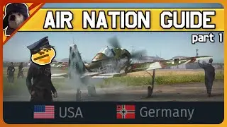 Air Nations in War Thunder EXPLAINED: Part 1 - USA & Germany | War Thunder Plane Countries Guide