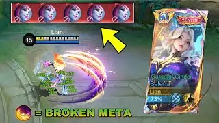 THIS IS WHY SELENA IS GETTING BAN IN RANK GAME!! - META MID SELENA IS BROKEN💀 (one shot build)