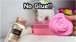 Lotion Slime!! 🧴🫧 How To Make No Glue Lotion Slime!!