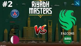 СЛАРК ДЛЯ АМАРА В ХАРД, ЧтоО? | PSG.Quest vs Falcons #2 (BO3) Riyadh Masters 2024