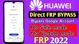 All HUAWEI FRP UNLOCK 2022|| Android 10 FRP Remove With One Click /P30 Lite MAR-LX1A Frp Unlock/2022
