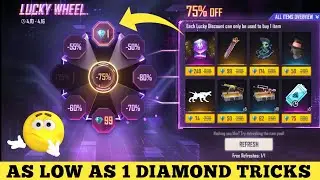 as low as 1 diamond elite pass kaha hai/elite pass discount event india server/ free fire new event