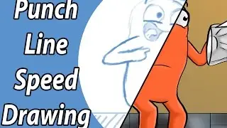 Punch Line Comic Speed Drawing