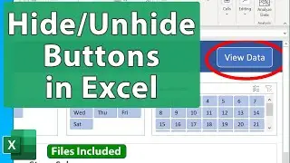 Custom Buttons to Hide & Show Worksheets in Excel - VBA Quickie 11