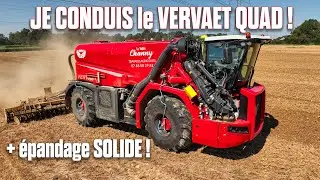 😎 JE CONDUIS cet AUTOMOTEUR à l'ÉPANDAGE + ÉPANDAGE SOLIDE avec PERARD & 8R370 ! 💪