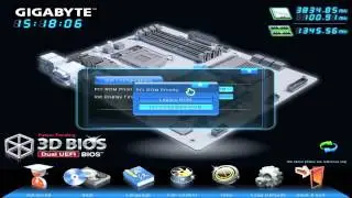 New 3D BIOS with GIGABYTE Dual UEFI BIOS