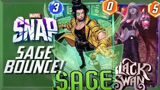 SAGE & BLACK SWAN BOUNCE! | Marvel Snap Deck