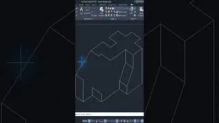 AutoCAD Isometric Drawing Exercise 20s