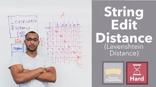 Edit Distance Between 2 Strings - The Levenshtein Distance (