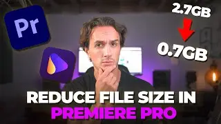 How to Reduce Video File Size in Premiere Pro (Compress Video Tutorial)