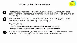 TLS encryption in Prometheus