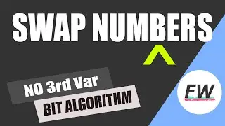 How to Swap two numbers without using third variable?   Bit Manipulation Interview - XOR