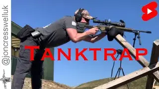 Precision Rifle Shooting from a Tanktrap (6.5 creedmoor) - Team Jackal