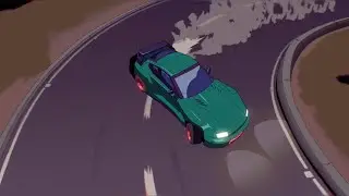 Inertial Drift: Sunset Prologue Game Intro