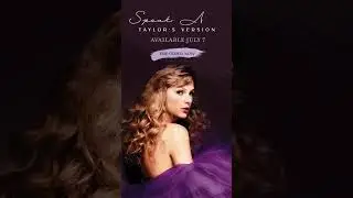 Taylor Swift Speak Now (Taylor’s Version) Instagram story