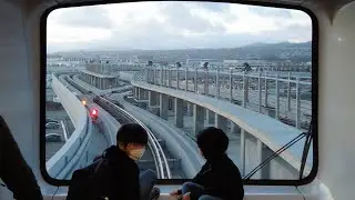 [4K] Riding AIRTRAIN at San Francisco Airport SFO