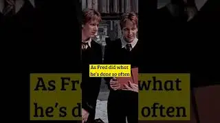 (Fred vs. George) Who's Name Was Said More in the HARRY POTTER SERIES?? 