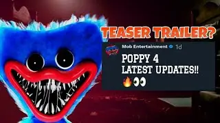 Poppy Playtime Chapter 4 : All Hidden Latest Updates || Chapter 4 Teaser Trailer Soon