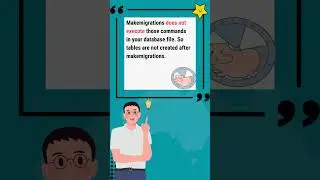 #06  Makemigrations and Migrate in Django 
