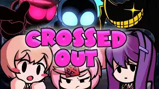 Crossed Out Literature - FNF Crossed Out - Dual Mix - Indie Cross x Doki Doki Takeover
