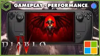 Steam Deck - Diablo 4 Early Access - Windows 11 - 720P Gameplay & Performance