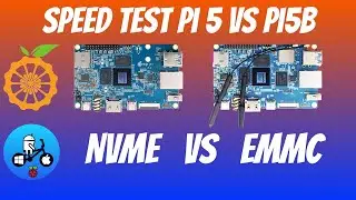 Orange Pi 5 Vs 5B  NVMe Vs eMMC speed test