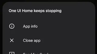 How to Solve Samsung one ui home keeps stopping problem | one ui home keep stopping problem