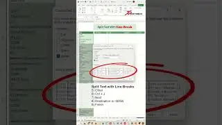 How to Split Text with Line Breaks in Excel - Excel Tips and Tricks