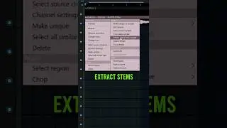 Did You Know How To Separate Stems In FL Studio 21? 🤯🔥 #flstudio #musicproduction #flstudiotutorial