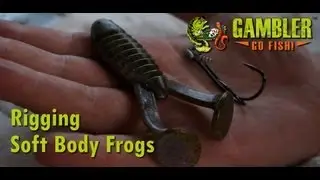 Rigging Soft Body Frogs for Topwater Frog Fishing - How To