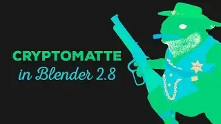 Speed up COMPOSITING in Blender 2.8 (Cryptomatte Tutorial)