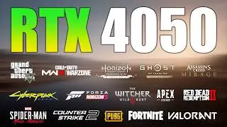 RTX 4050 Laptop in 2024 : Test in 15 Games : RTX 4050 Laptop Gaming Test