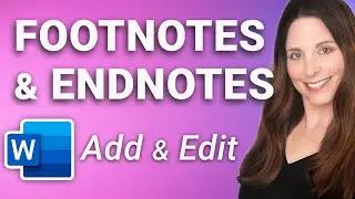 Footnotes in Word - Insert, Customize, Convert & Delete Footnotes and Endnotes - Step-By-Step