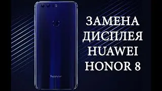 Разборка и замена дисплея  Honor 8 , замена задней крышки \ replacement lcd  honor 8