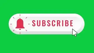 Subscribe button green screen | Green Screen Magic