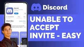 Unable To Accept Invite Discord !
