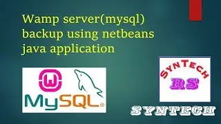 How to Take backup of mysql database using java swing in Netbeans [wamp server backup with java]