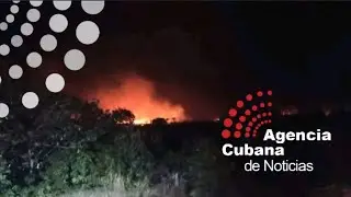 Incendio de grandes proporciones en los alrededores de Central Eléctrica Diésel Moa fue sofocado