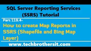 SSRS Tutorial Part 119.4 - How to create Map Reports in SSRS (Shapefile and Bing Map Layer)