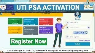 UTI PSA ID kaise banaye // UTI PSA pan activation full process // Pan card agency kaise le