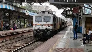POWERFUL Electric Actions With 12 ICF & LHB Trains Above 110Kmph Through Mumbai CR!! IndianRailways