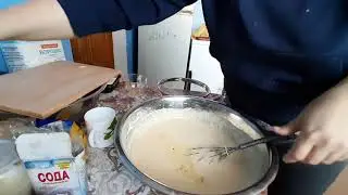 Тэбикмэк ,как я их готовлю. Блины с манкой.