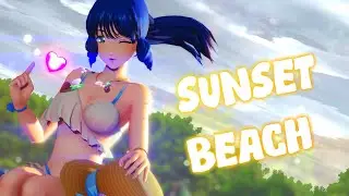 【MMD】SUNSET BEACH【Lynn Minmay】