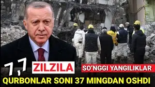 Halok boʻlganlar soni 37 mingdan oshdi, eng soʻngi yangiliklar
