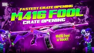 Fool M416 Crate Opening | The Fool M416 Crate Opening |M416 Fool Crate Opening | Fool M416 Is Back |