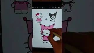 Hello Kitty + kuromi 😍 who's next? 