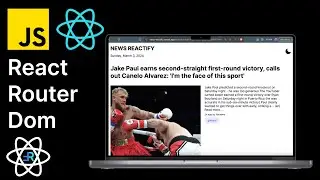 React Новости. React Router, Страница новости. React приложение новостей. [16]