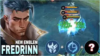 Fredrinn Best Build And Emblem - Full defence - Top 1 Global Fredrinn ~ MLBB